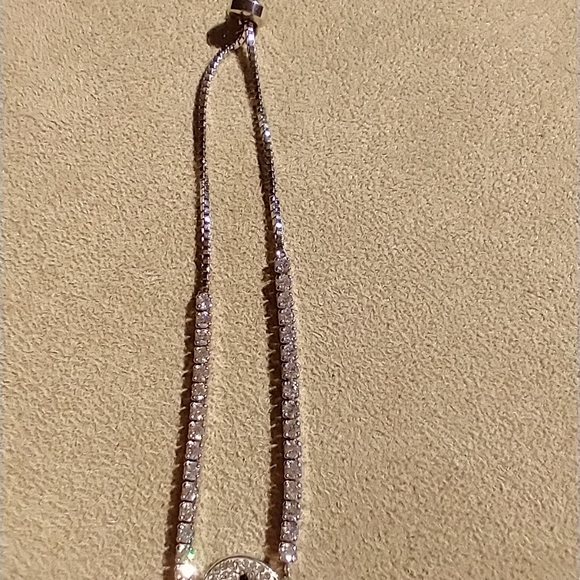 BRACELET CHARM CRYSTAL Paul print Crystal charm bracelet - Picture 3 of 4